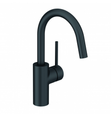Смеситель для раковины Kludi Bozz 380283976 черный матовый