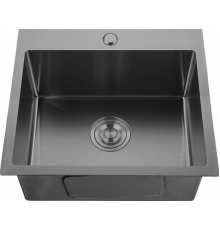 Мойка GranFest GF METAL 5045 PVD графит